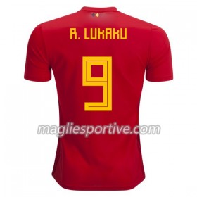 Completo Calcio Belgio R.Lukaku 9 Divisa Prima Mondiali 2018